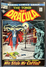 Load image into Gallery viewer, TOMB OF DRACULA #2 (MARVEL,1972) 2ND APP. OF BLADE