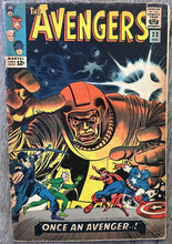 Load image into Gallery viewer, AVENGERS #23 (MARVEL,1965) 1ST RAVONNA RENSLAYER