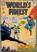 Load image into Gallery viewer, WORLD'S FINEST #153 (DC,1965) FAMOUS MEME BATMAN SLAPS ROBIN