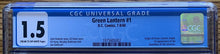 Load image into Gallery viewer, CGC 1.5 GREEN LANTERN #1 (DC,1960) 1ST GUARDIANS OF THE UNIVERSE!