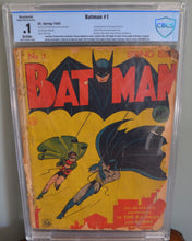 Load image into Gallery viewer, Batman #1 (1940, DC) Golden Age Key 1st appearances of the Joker & Catwoman