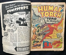 Load image into Gallery viewer, MARVEL MYSTERY #18 (MARVEL,1941) GOLDEN AGE ALEX SCHOMBURG COVER~