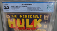 Load image into Gallery viewer, CBCS 3.0 TRIMMED HULK #1 UK EDITION (MARVEL, 1962) Origin and 1st hulk