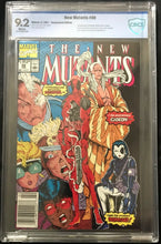 Load image into Gallery viewer, CBCS 9.2 THE NEW MUTANTS COMIC #98 (MARVEL,1991) 1ST APP. OF DEADPOOL