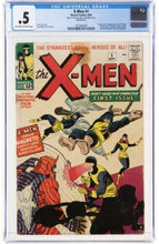 Load image into Gallery viewer, CGC .5 X-Men #1 (Marvel,1963) Origin & 1st appearance of the X-Men Free Shipping
