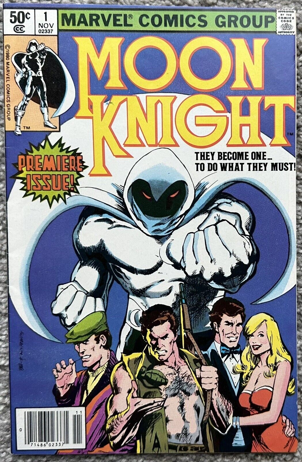 MOON KNIGHT #1 (MARVEL,1980) ORIGIN OF MOON KNIGHT