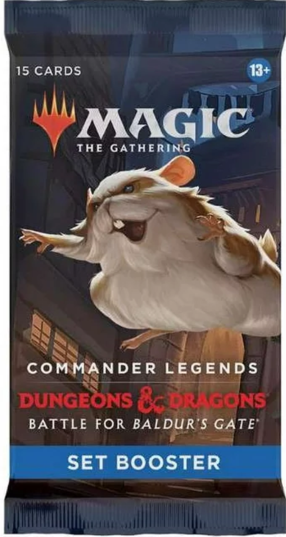 022 Magic the Gathering Dungeons & Dragons Commander Legends: Battle for Baldur's Gate Booster Pack