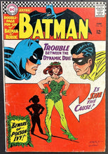 Load image into Gallery viewer, BATMAN #181 (DC,1966) 1ST POISON IVY APPEARANCE *MISSING PINUP*
