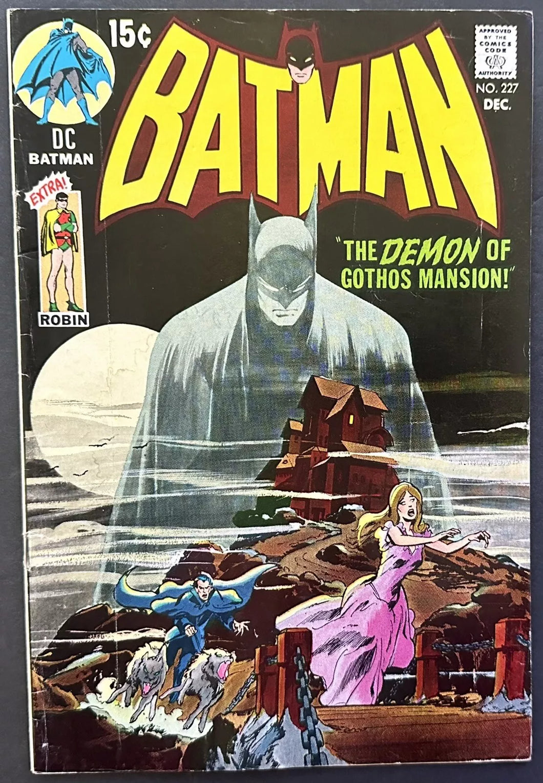 BATMAN #227 (DC,1970) CLASSIC DETECTIVE 31 NEAL ADAMS COVER