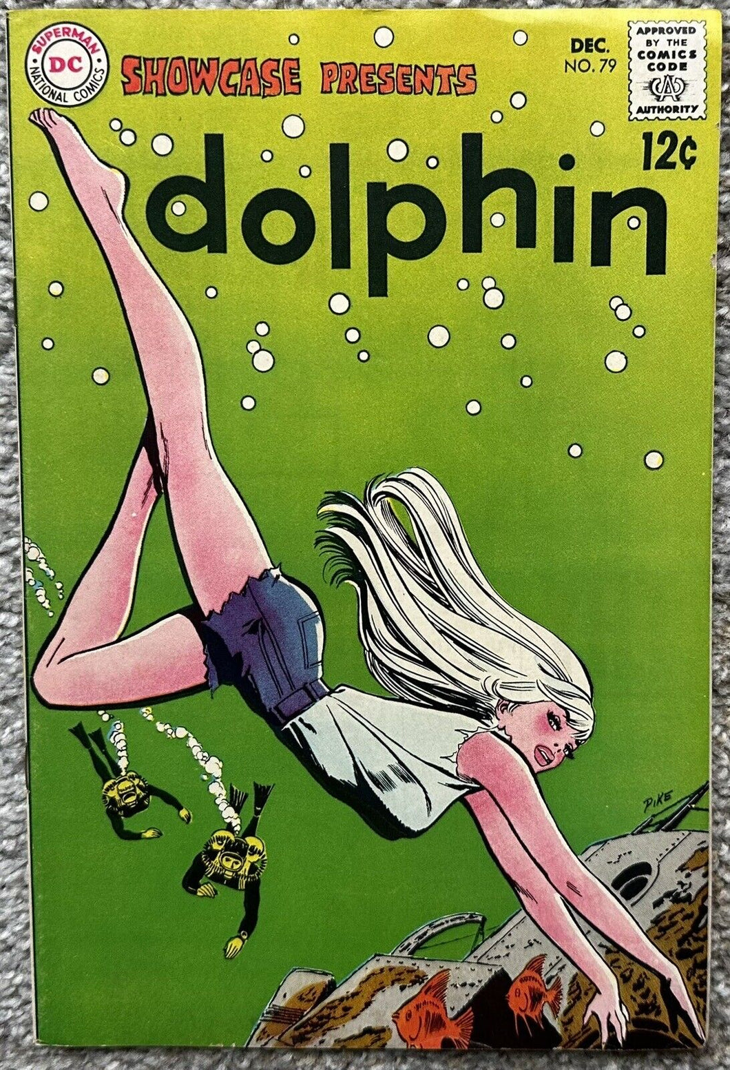 SHOWCASE #79 (DC,1968) 1ST DOLPHIN APPERANCE SILVER AGE