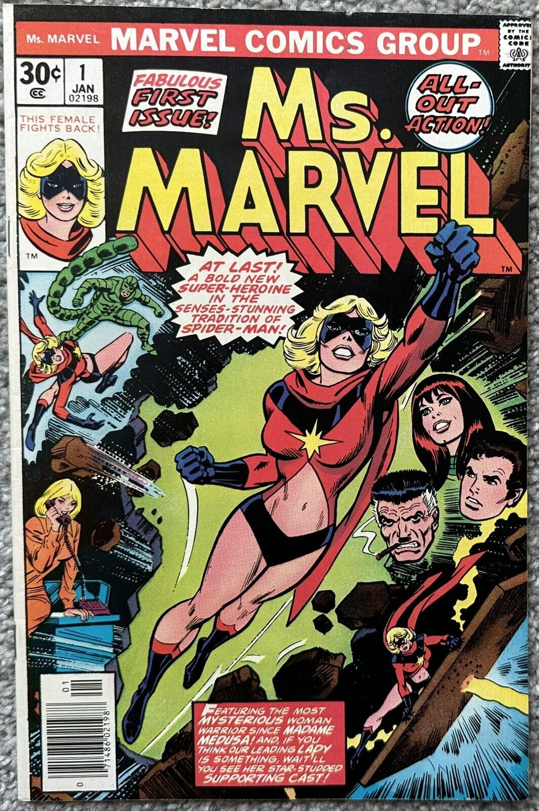 MS. MARVEL #1 (MARVEL,1977)