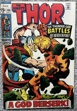 Load image into Gallery viewer, THE MIGHTY THOR #166 (MARVEL,1969)  2ND ADAM WARLOCK
