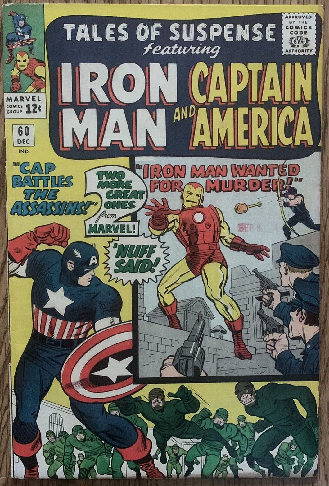 TALES OF SUSPENSE #60 (MARVEL,1964) 2ND APPEARANCE OF HAWKEYE