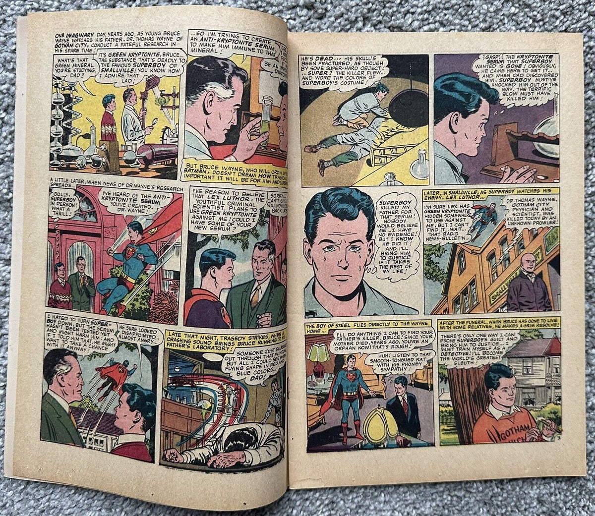 WORLD'S FINEST #153 (DC,1965) FAMOUS MEME BATMAN SLAPS ROBIN – BAM! POW ...