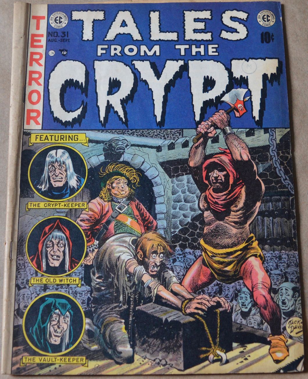 Tales From the Crypt #31 (EC, 1952) Al Williamson's first art for EC. HORROR!