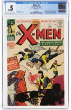 Load image into Gallery viewer, CGC .5 X-Men #1 (Marvel,1963) Origin &amp; 1st appearance of the X-Men Free Shipping
