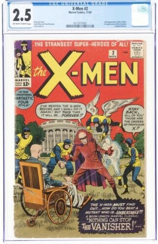 CGC 2.5 X-Men #2 (Marvel, 1963) 2nd X-Men